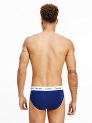 Calvin Klein Hip Brief 3 Pack In White Multi