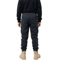 Soviet Boys Cargo Joggers In Black
