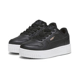 Puma Kids Carina Street Ps Shoes In Black And White