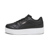 Puma Kids Carina Street Ps Shoes In Black And White