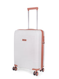 Cellini Monte Carlo Trolley Case Nr 855 White/Tan