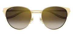 Cartier Womens Sunglasses In Gold