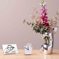 Carrol Boyes Desk Clock-Protea