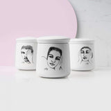 Cannister With Lid-Cover Girl