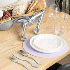 Side Plate Set Of 4-Sketchbook Grey