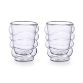 Carrol Boyes Wound Up Set of 2 Medium Double Wall Mug