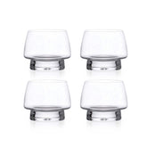 Carrol Boyes Baobab Set Of 4 Whiskey Glasses In Clear