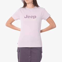 Jeep Ladies Jeep Organic Applique T-Shirt Purple
