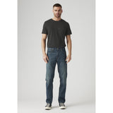 Levis Mens Athletic Taper Lost In Time Jeans In Navy