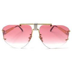 Celine Gold And Pink Sunglasses CL40039U