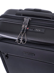 Cellini Bizlite Front Opener Carry On Tro Black