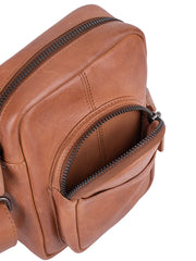 Cellini Diva Premea Compact Crossbody Tan