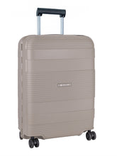 Cellini Safetech 4 Wheel Trolley Case Brown