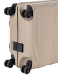 Cellini Safetech 4 Wheel Trolley Case Brown