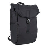 Cellini Sidekick Water Resistant Fold-over Backpack In Black