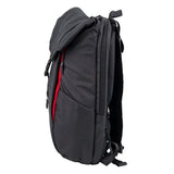 Cellini Sidekick Water Resistant Fold-over Backpack In Black