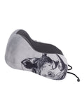 Cellini Travel Essentials Rhino Moulded Memory Foam Travel Pillow In Grey