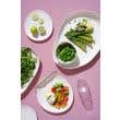 Side Plate Set 4-Organic-White