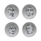 Carrol Boyes Cereal & Soup Bowl Set Of 4 Succulent Faces