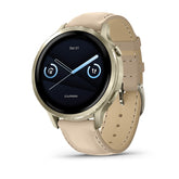Garmin Venu Beige Leather.