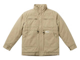 Sniper Boys Parka Jacket In Khaki