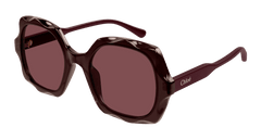Chloe Sunglasses Womens In Violet Burgundy Violet CH0226S-002