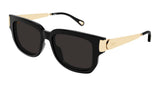 Chloe Sunglasses Womens In Black Gold Grey CH0351S-001
