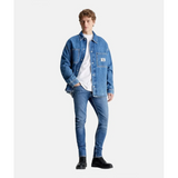 Calvin Klein Slim Taper Jeans In Denim Medium