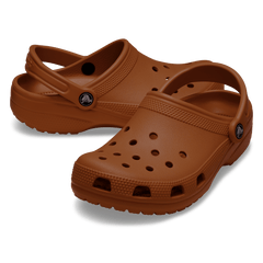 Crocs 10001 Unisex Classic Shoes Cognac