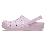 Crocs 210927 Womens Classsic Floral Cutout Clog Li