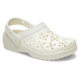 Crocs 210927 Womens Classsic Floral Cutout Clog Ch