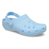 Crocs Unisex Adults Classic Frosted Clog Sandals In Light Blue
