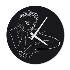Wall Clock Black Lg-Ahead Of Time