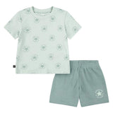 Converse Boys Sustainable Core 2 Piece Set In Green