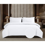 Cotton Co Gigi Micro Satin Cotton Duvet over Set In White