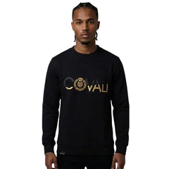 Covali Mens Tigre D' Oro Sweater In Black