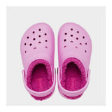 Crocs Classic Lined Clog In Pink