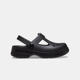 Crocs Girls Classic Mary Jane Clog Shoes In Black