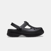 Crocs Girls Classic Mary Jane Clog Shoes In Black