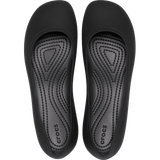 Crocs Womens Brooklyn Flat Pumps In Black