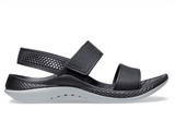 Crocs Literide 360 Sandals In Black & Grey
