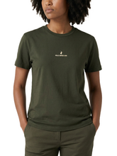 Polo Womens Lori Logo T-Shirt In Olive