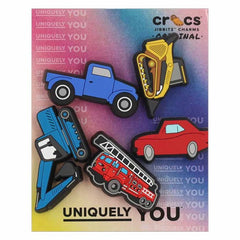 Crocs 10011441 Lights Up Trucks & Car 5Pc Plugs