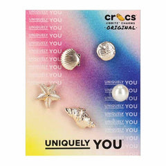 Crocs 10011560 On Holiday At The Sea 5 Pack Neutral