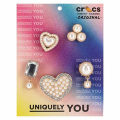 Crocs 10013257 Pearly Gates 5 Pack Neutral