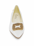 Butterfly Feet Ladies Leonore 1 Shoes In White