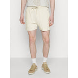 Calvin Klein Towelling Shorts In Egg shell