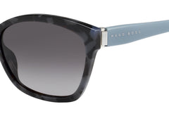Hugo Boss Womens Marble Sunglasses In Light Blue