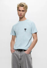 John Richmond Kidak Regular T-Shirt In Cyan