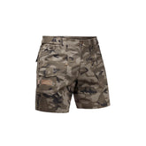 Boerboel Mens Adjustable Kalahari Shorts In Military